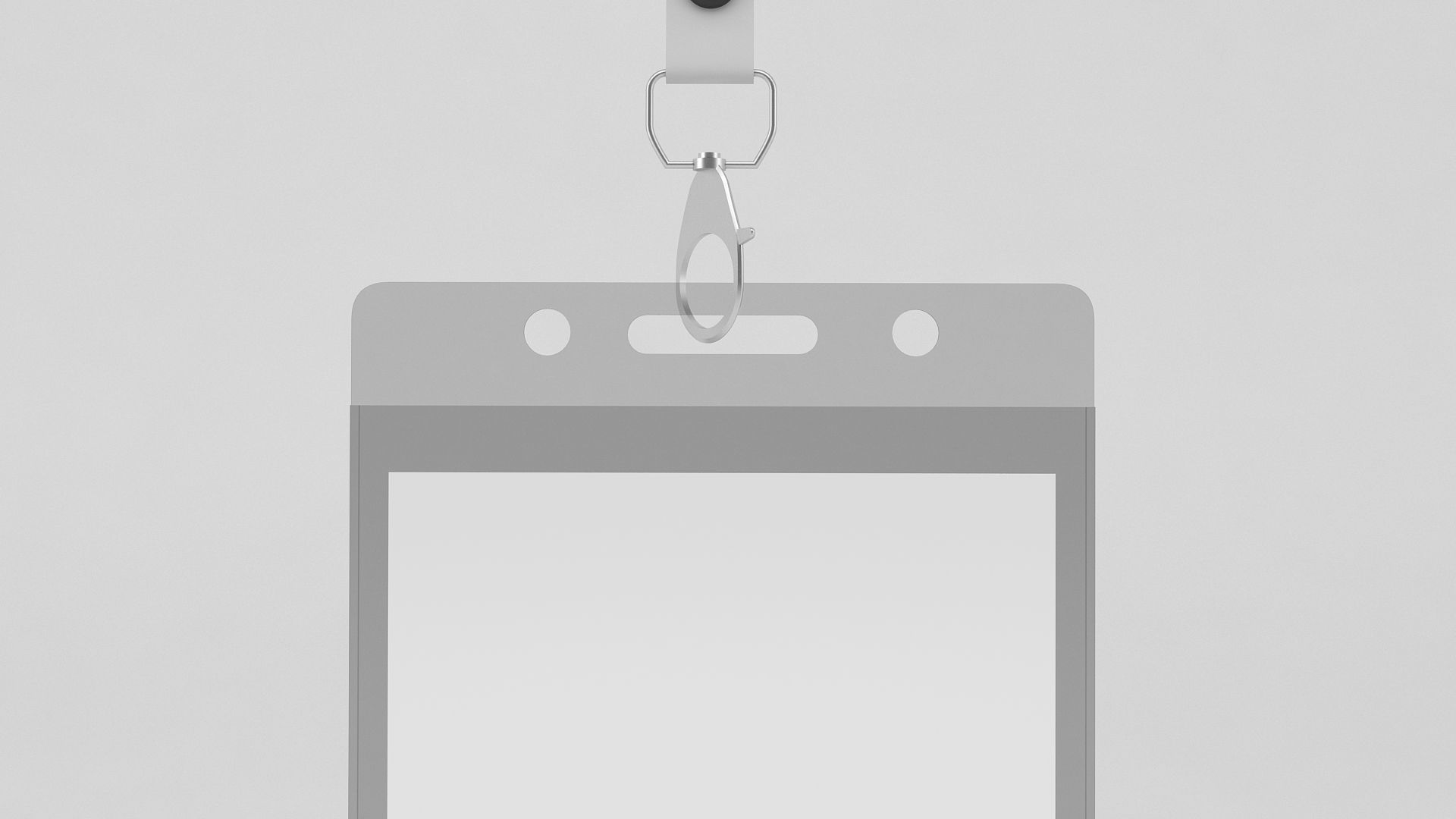 Badge Holder  3D model_5