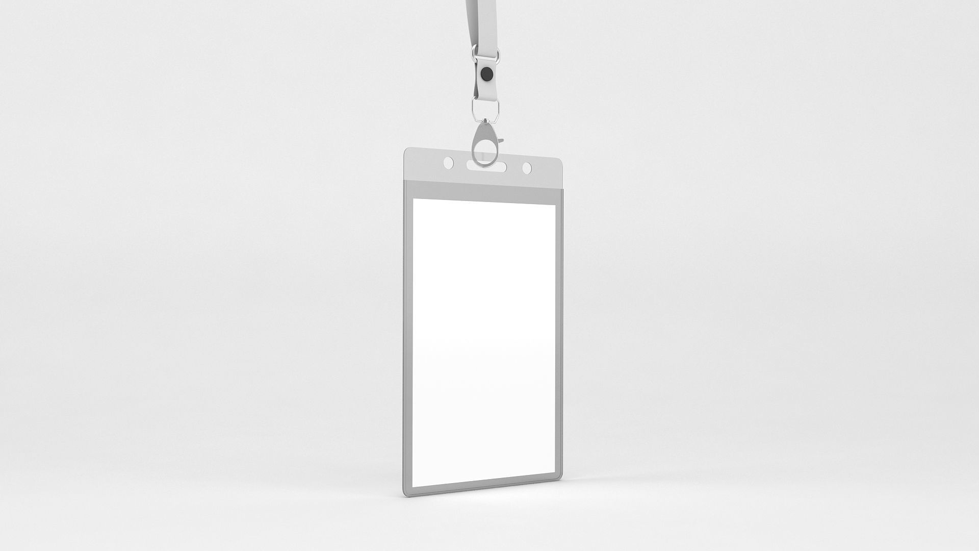 Badge Holder  3D model_4