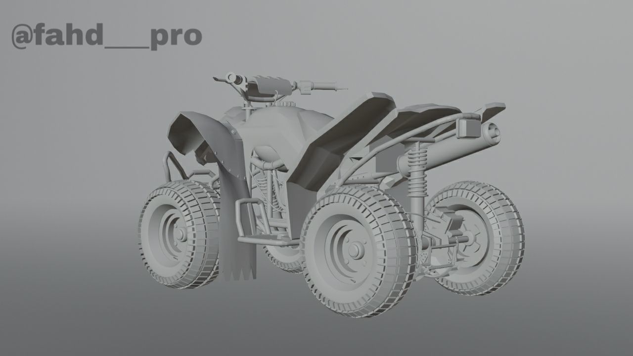 APC Edge 90 ATV 2018  3D model_11
