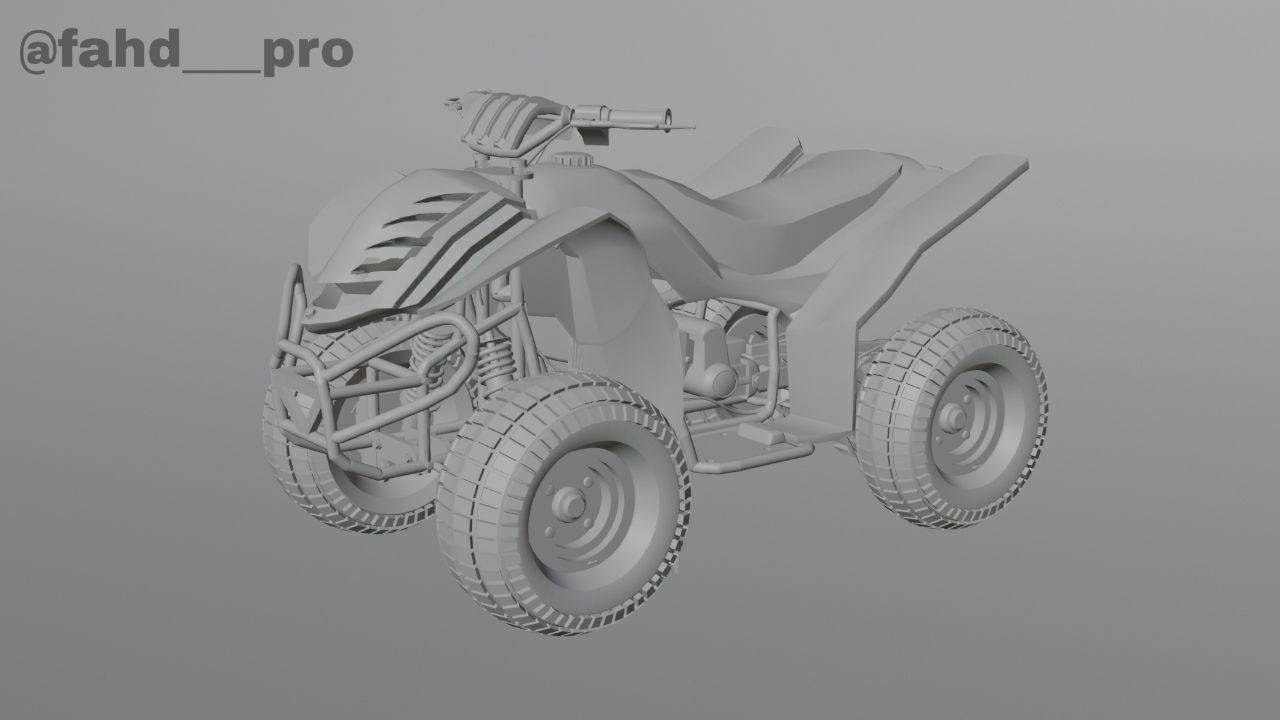 APC Edge 90 ATV 2018  3D model_7