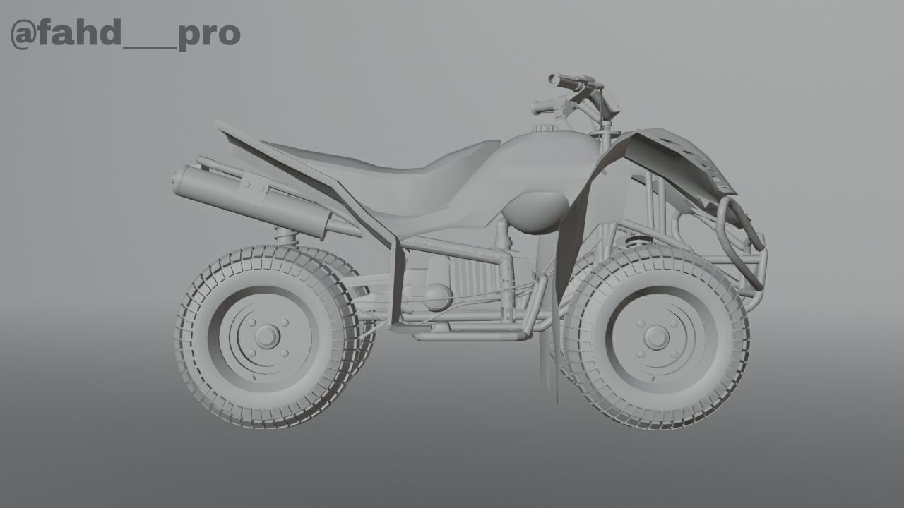 APC Edge 90 ATV 2018  3D model_9