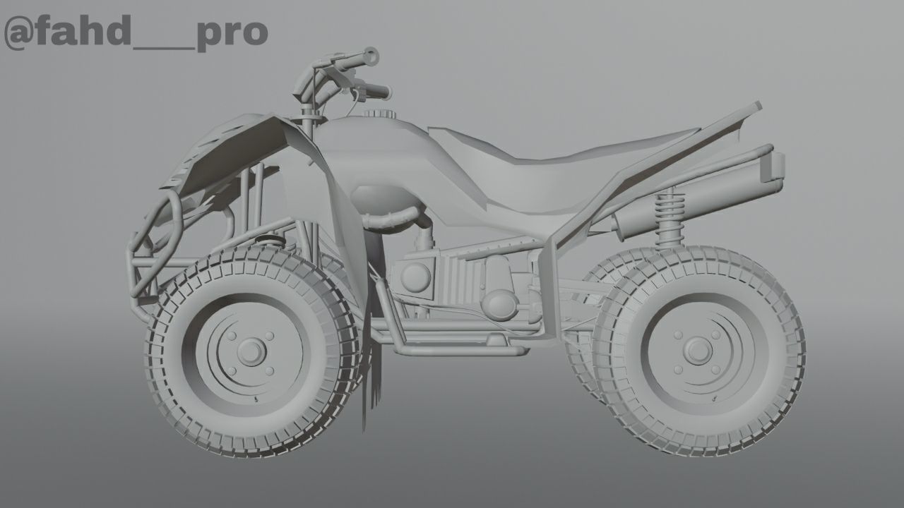 APC Edge 90 ATV 2018  3D model_12