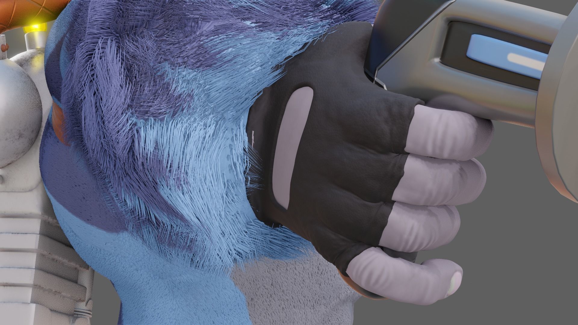 SpaceBoy Umbrella Academy 3D model_10