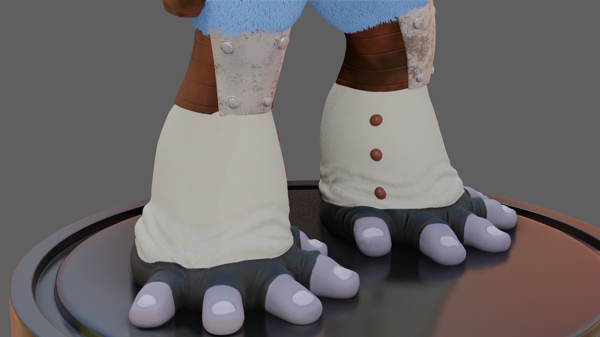 SpaceBoy Umbrella Academy 3D model_9