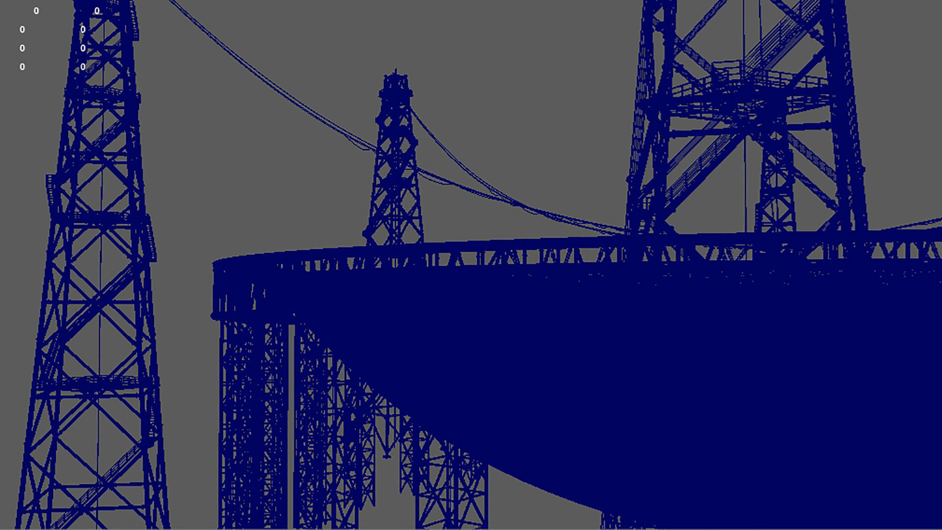 Fast radio telescope 3D model_6