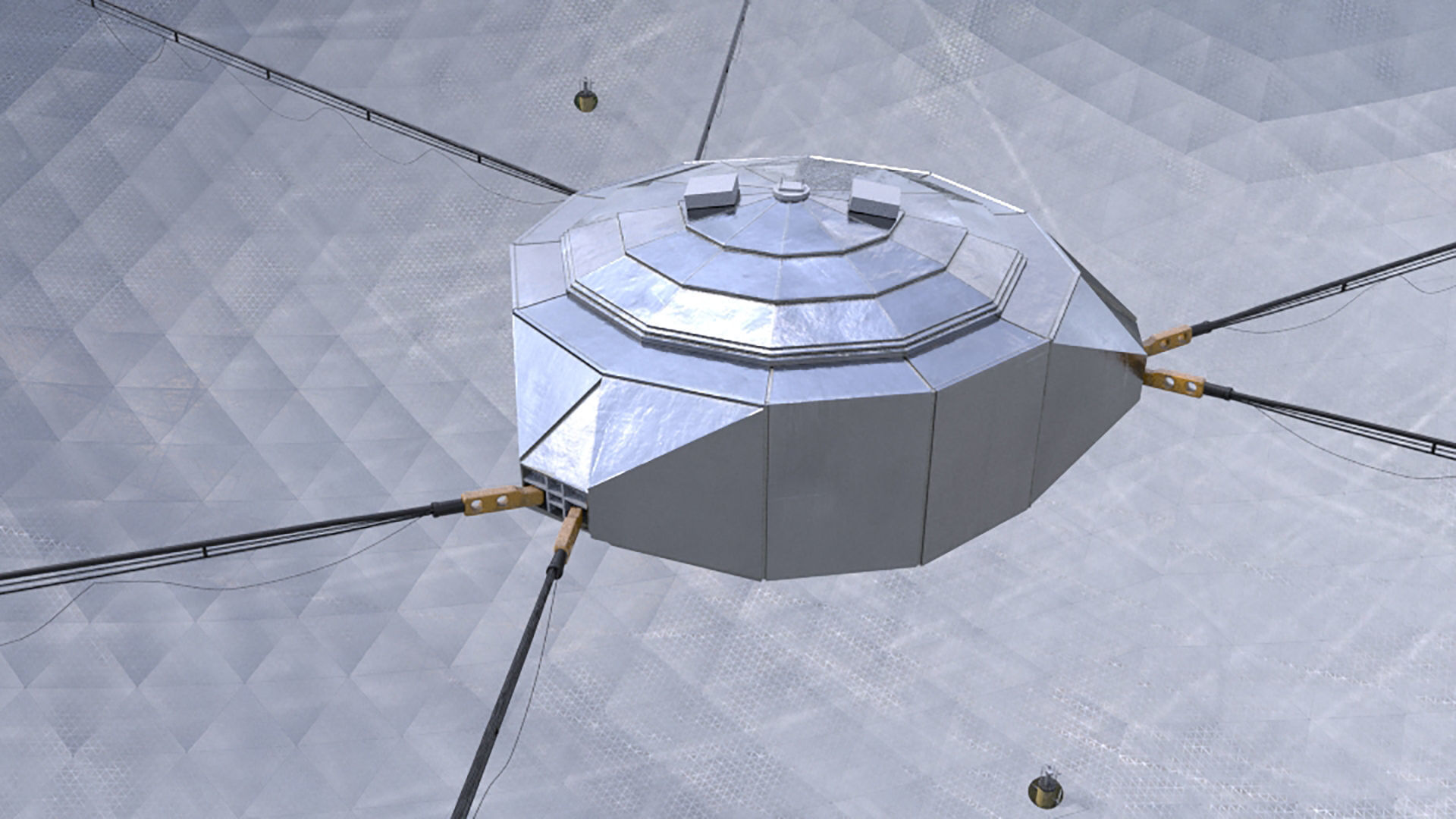 Fast radio telescope 3D model_2