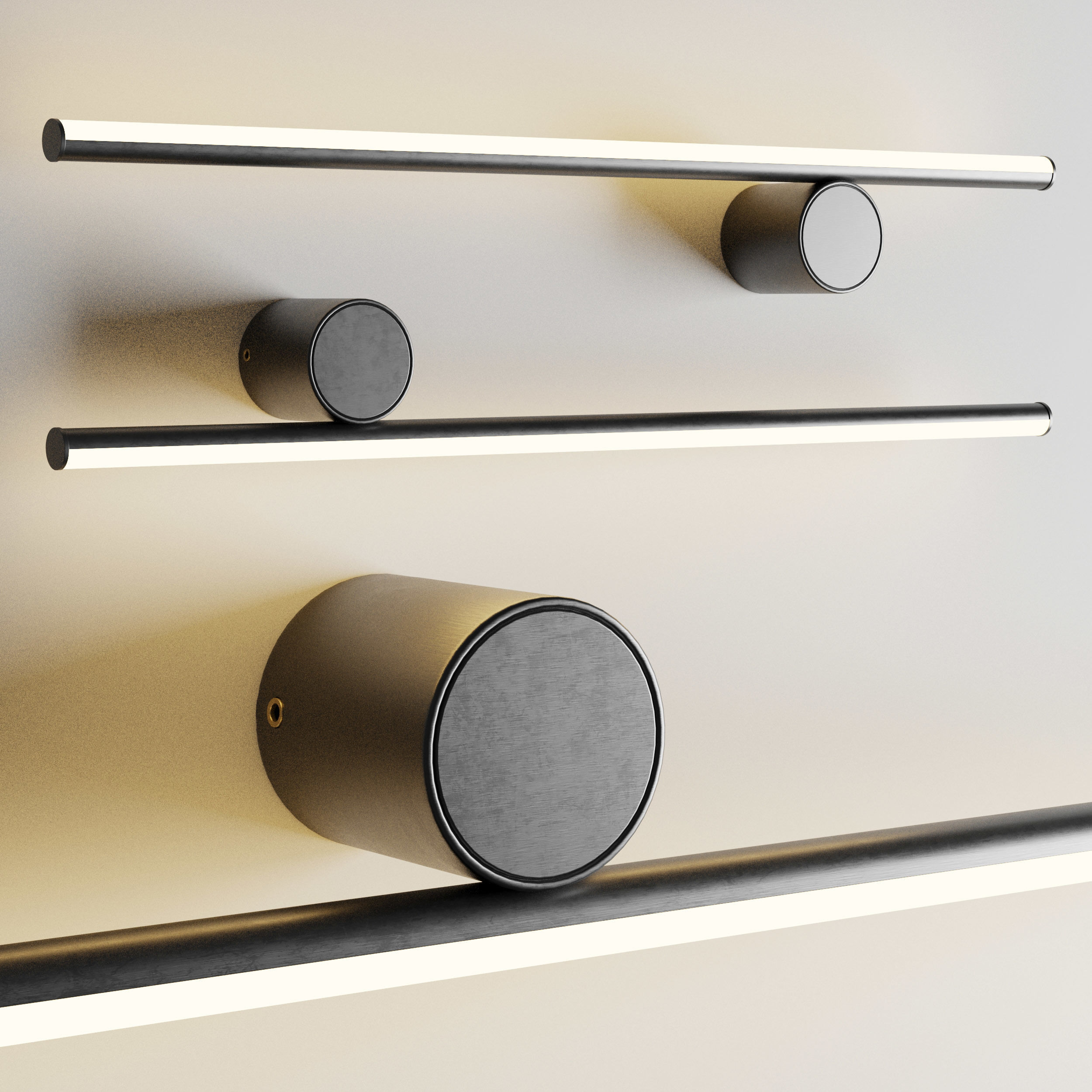 Flos COORDINATES W1 wall light 3D model_1