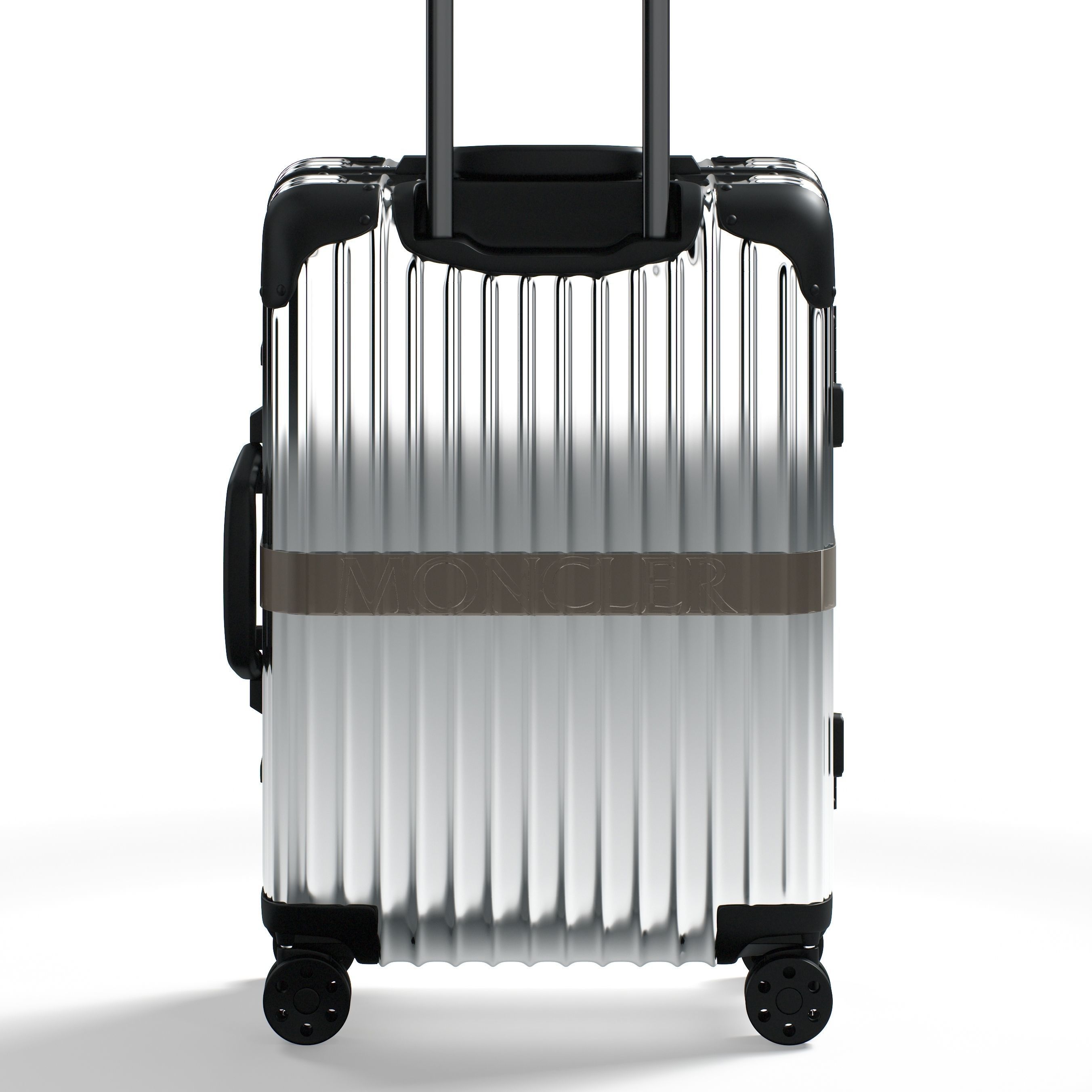 Moncler Rimowa Suitcase 3D model_10