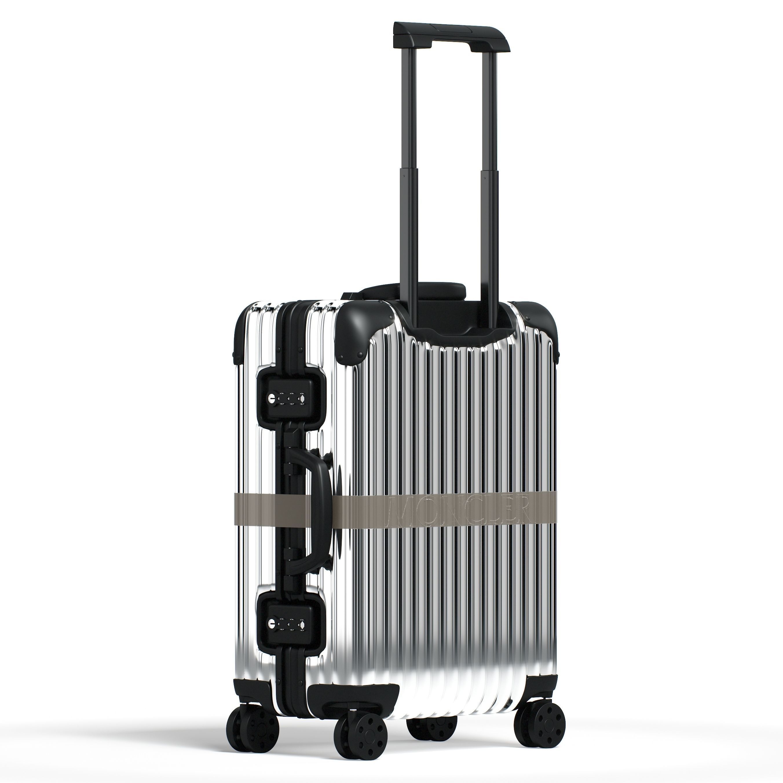 Moncler Rimowa Suitcase 3D model_6