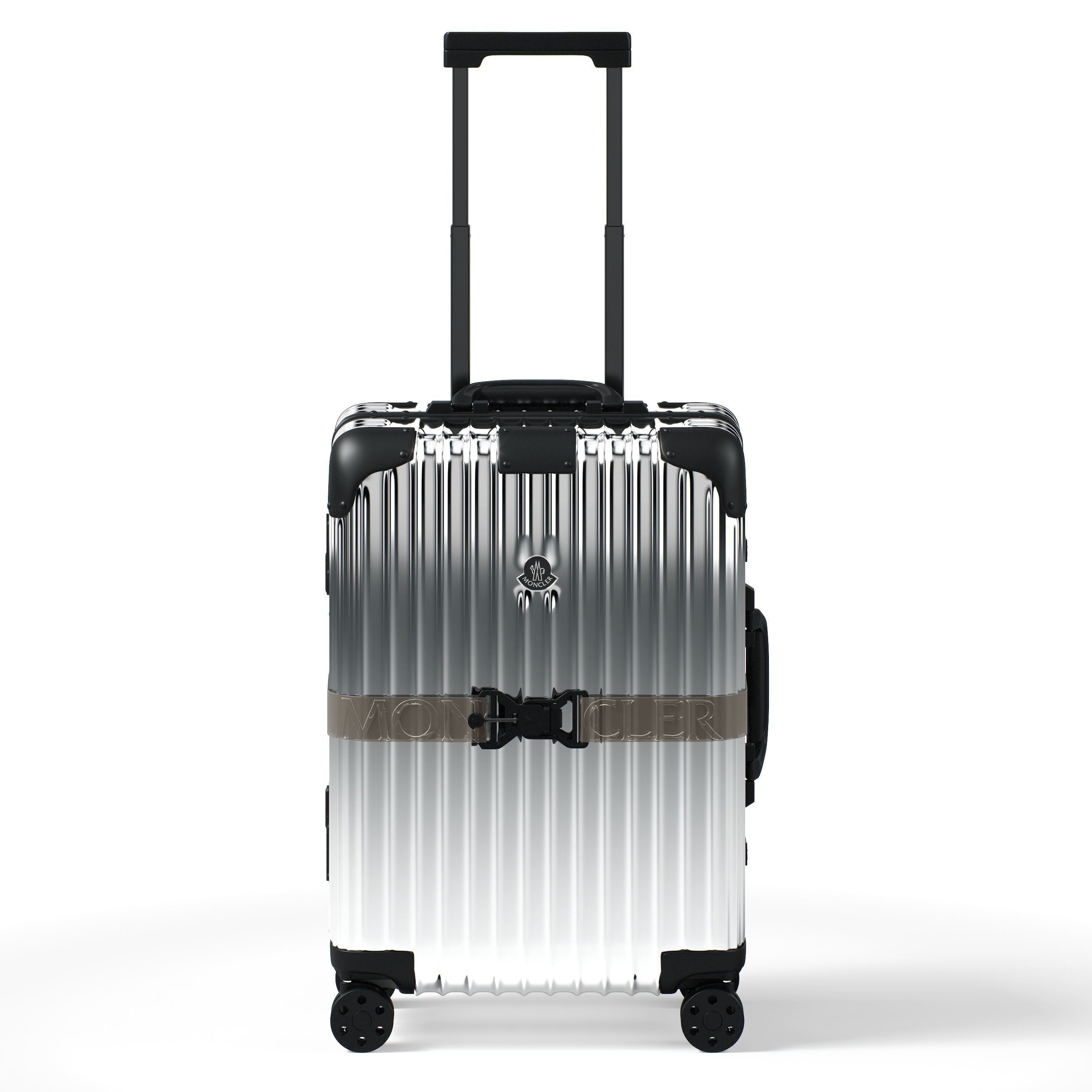 Moncler Rimowa Suitcase 3D model_2