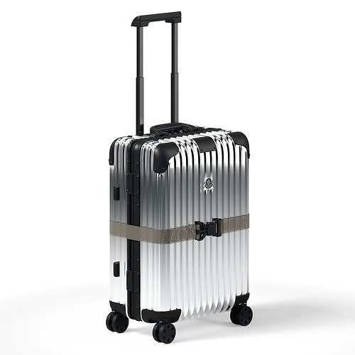 Moncler Rimowa Suitcase 3D model