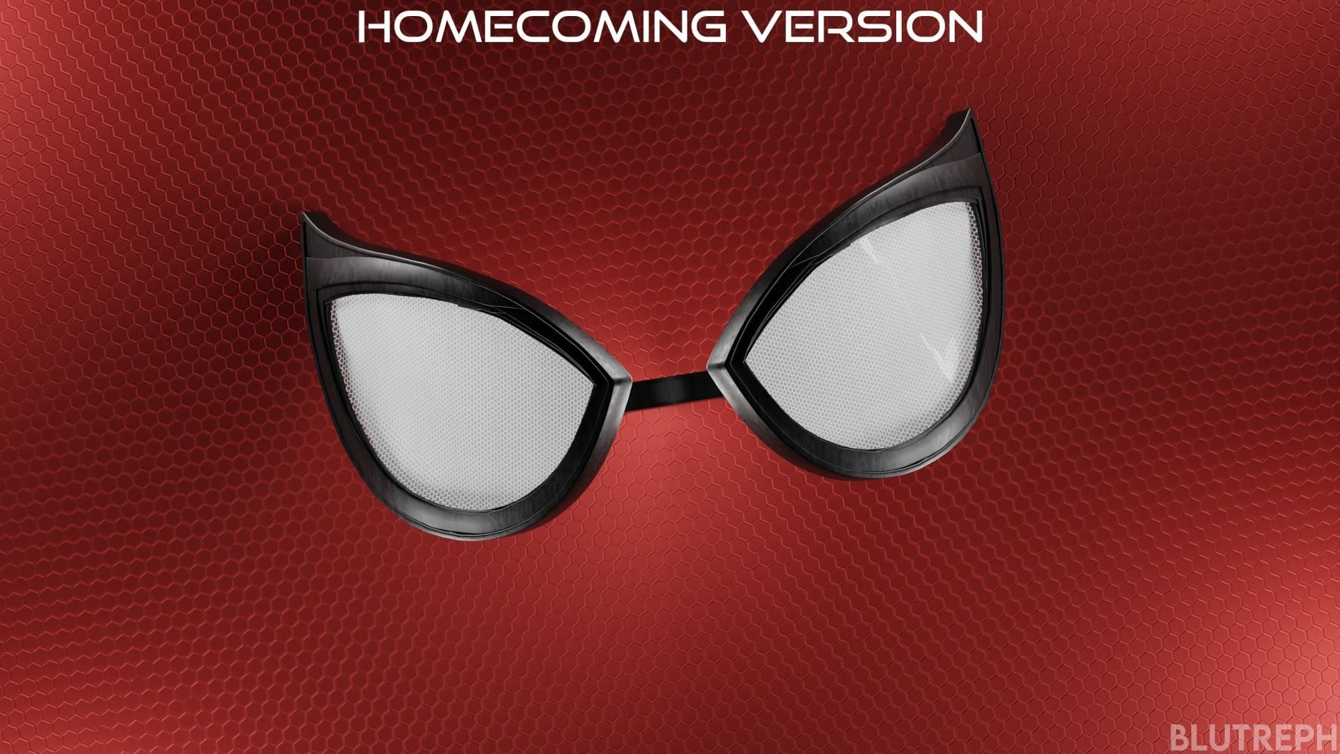 MCU Spider-Man Homecoming Movable Lenses 3D model_5