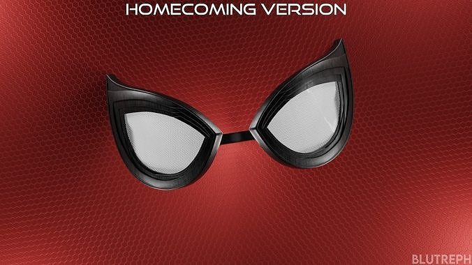 MCU Spider-Man Homecoming Movable Lenses 3D model