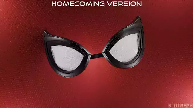MCU Spider-Man Homecoming Movable Lenses 3D model
