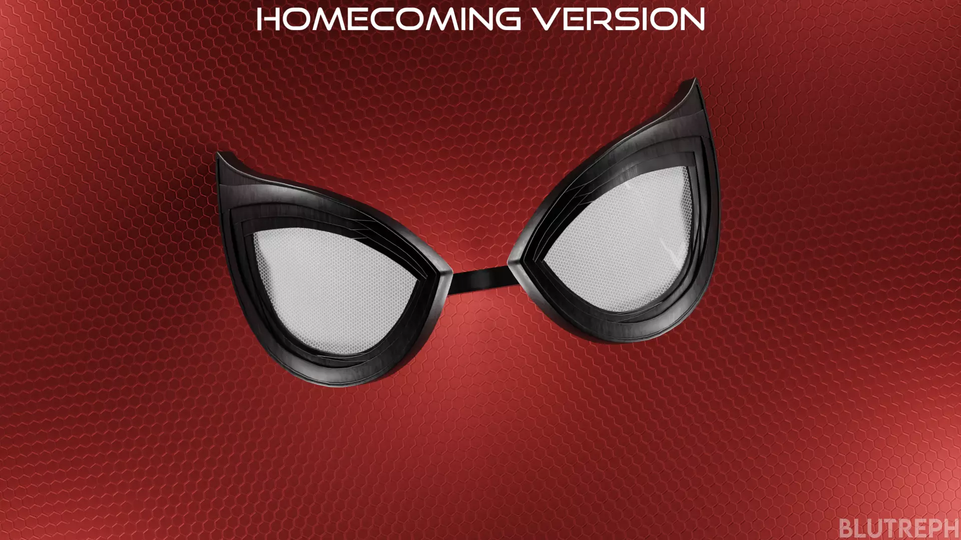 MCU Spider-Man Homecoming Movable Lenses 3D model_0