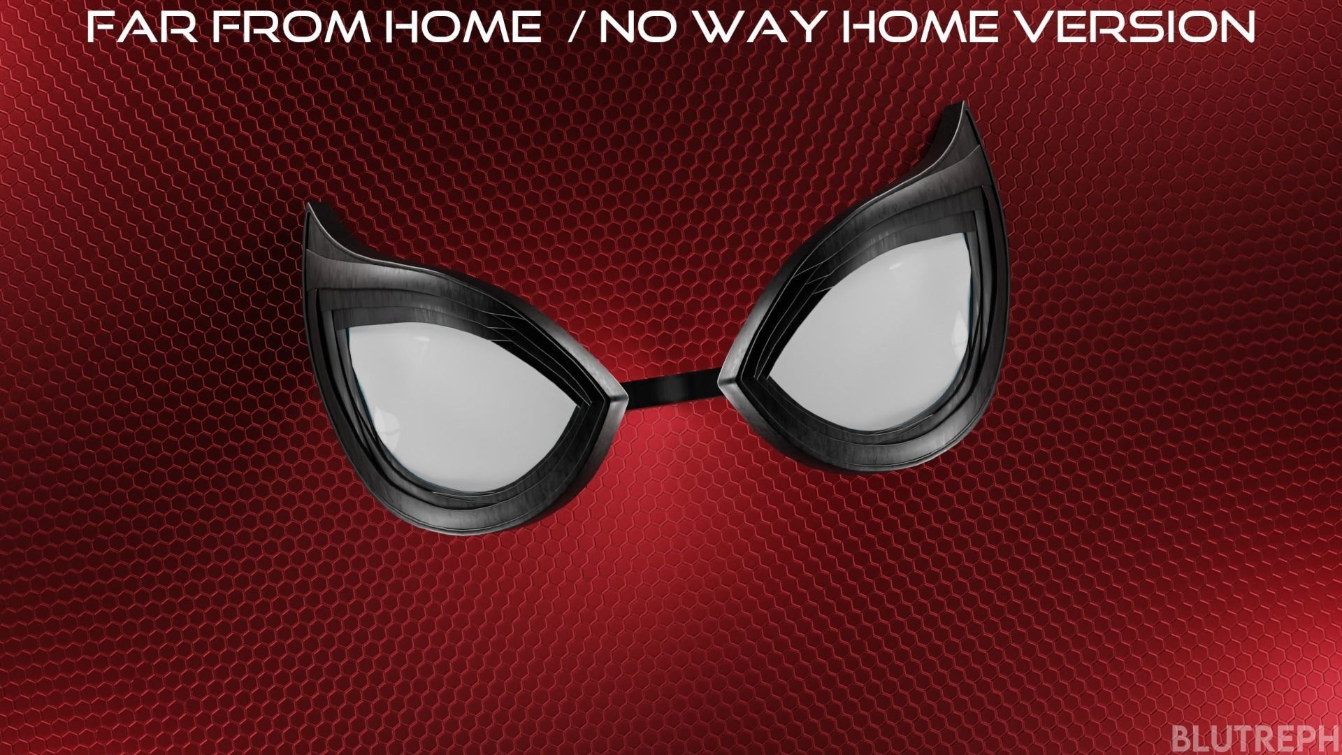 MCU Spider-Man Homecoming Movable Lenses 3D model_7