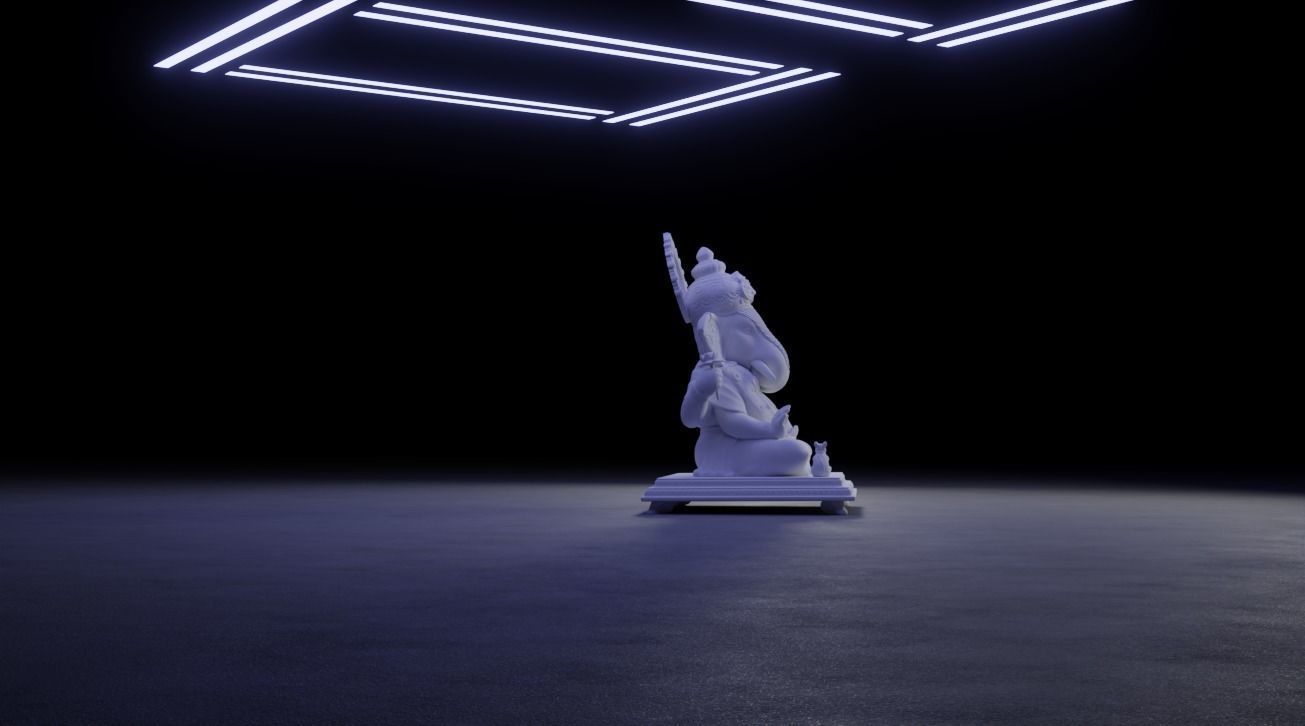 Ganesha Idol 3D Printable model 16 3D print model_18