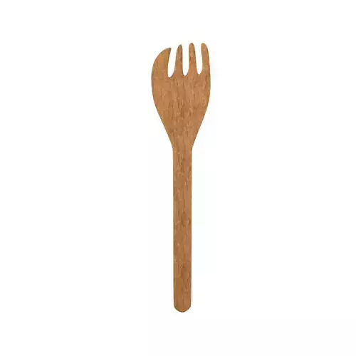 Wooden Spatula Fork v1 002