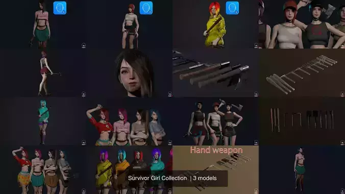 Survivor Girl Collection 