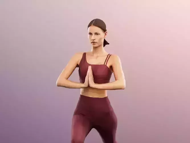 Chiara 13226 - Athletik Woman Yoga Pose