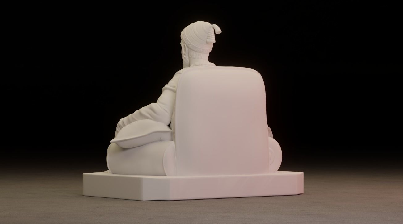 Shivaji Maharaj 3D Printable Model 2 3D print model_22