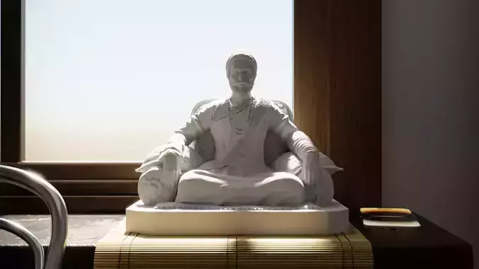 Shivaji Maharaj 3D Printable Model 2 3D print model