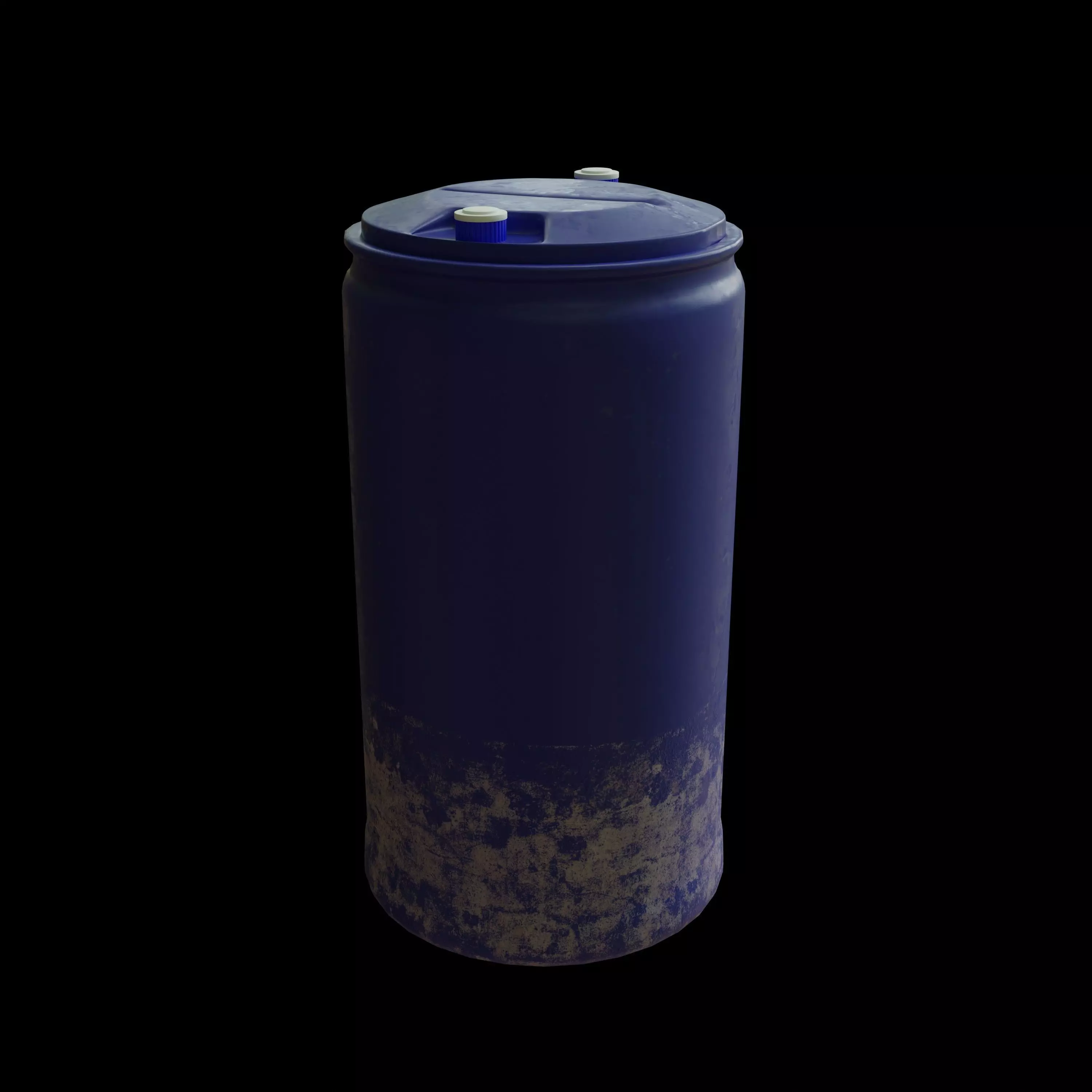 Barrel Drum 3D model_0