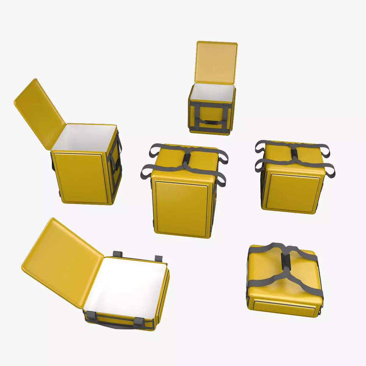Delivery Bag Dev Model Delivery Bags 3D model | CGTrader