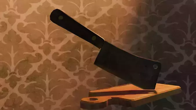 Vintage Butcher Knife