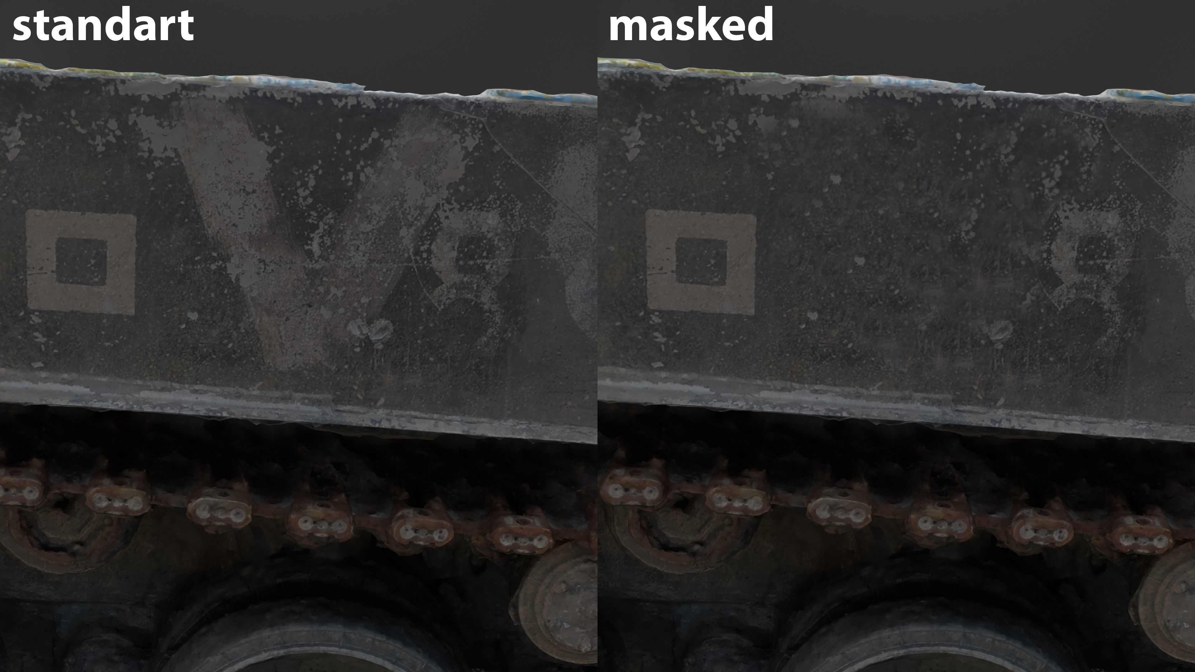 Destroyed and burnt Russian BMD-4M Photoscan 3D model_32