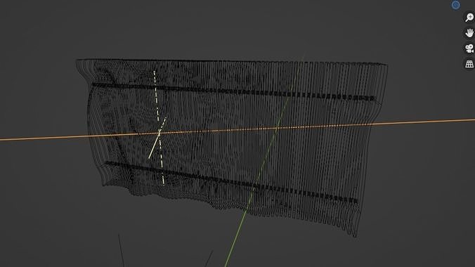 Parametric wall 3D model 11 3D model 7