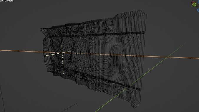 Parametric wall 3D model 11 3D model 5