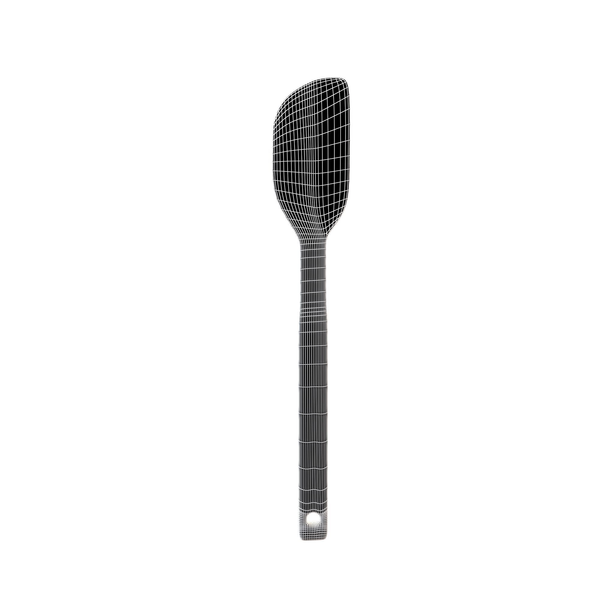 Silicone Spatula V1 002 Low-poly 3D model_4