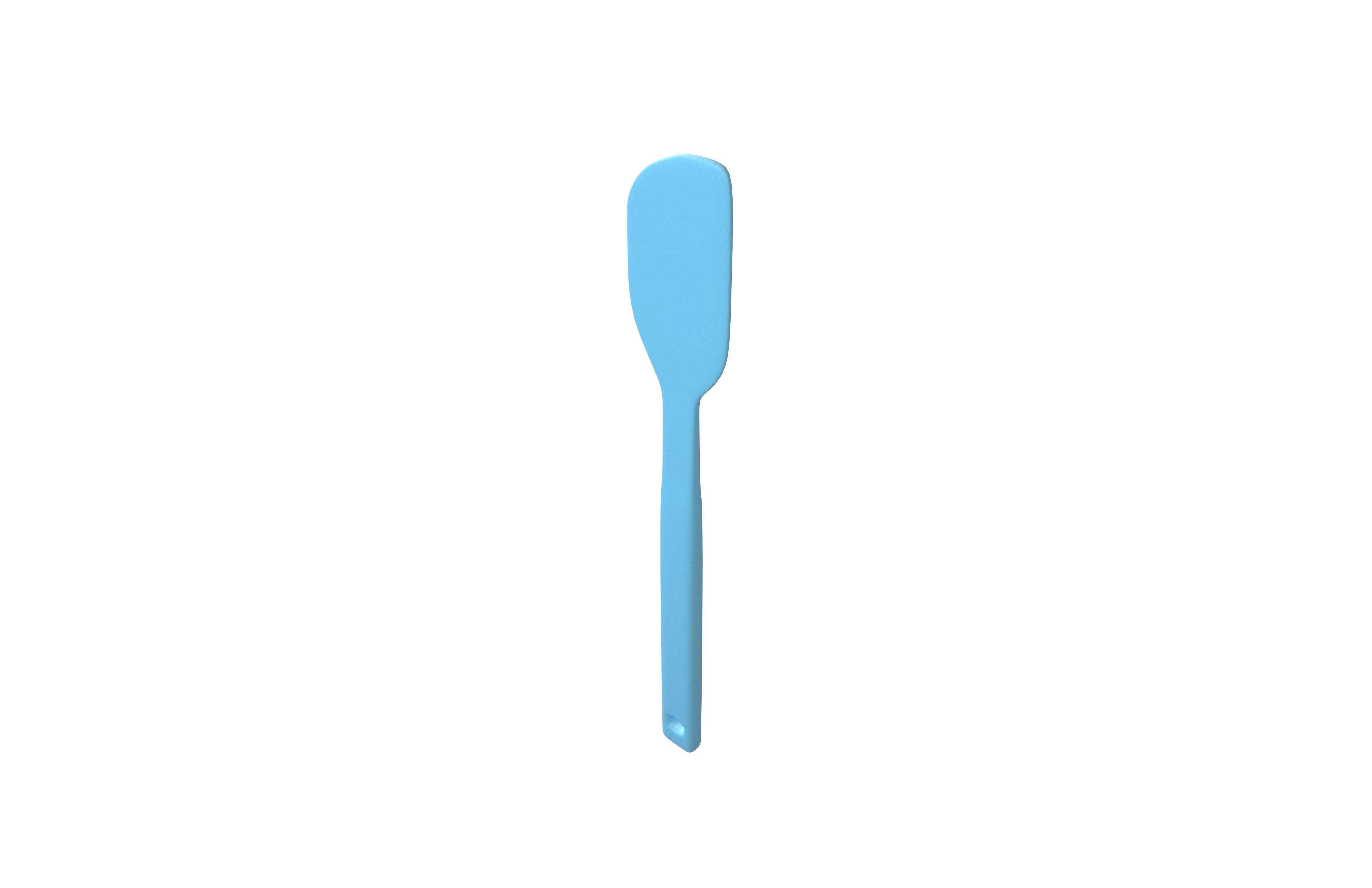 Silicone Spatula V1 002 Low-poly 3D model_2