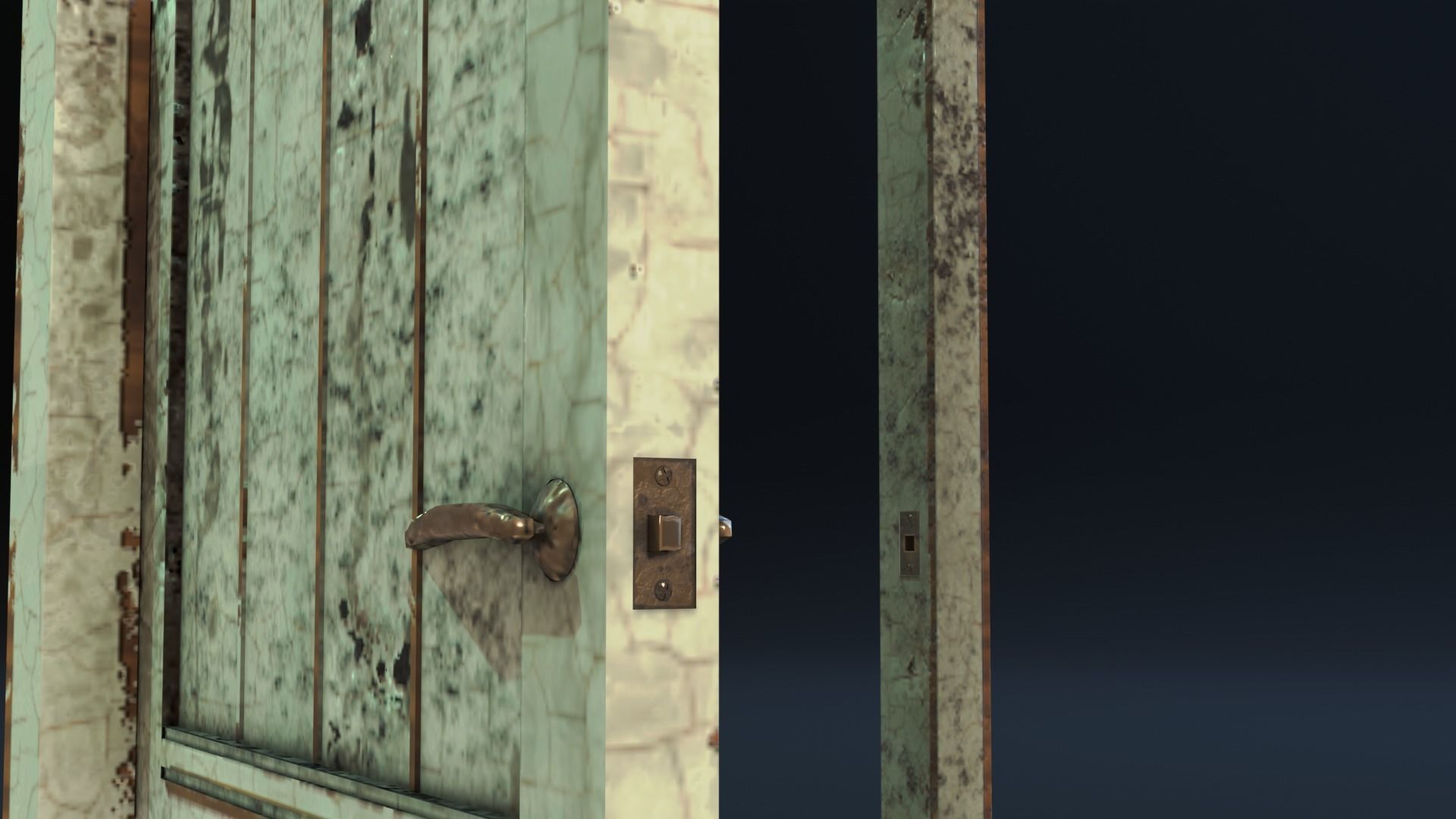 Old door 3D model_5