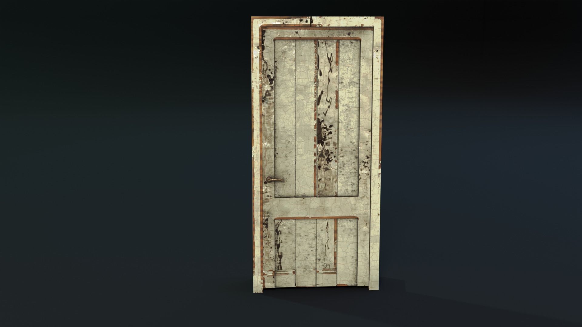 Old door 3D model_6