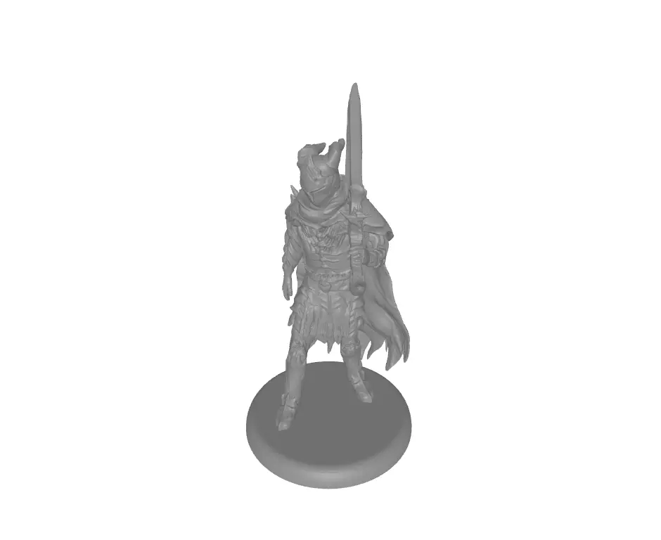 soldier with armor 3D print model_0