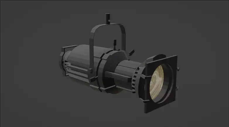 Source Four Leko 3D model