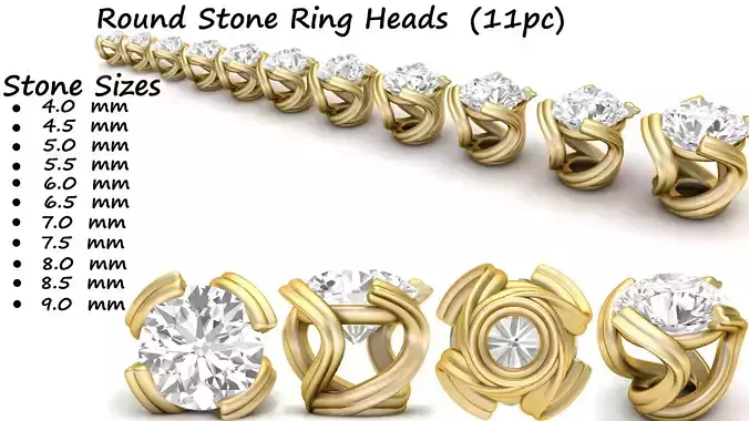 Ring Heads Type 15 -11pc 