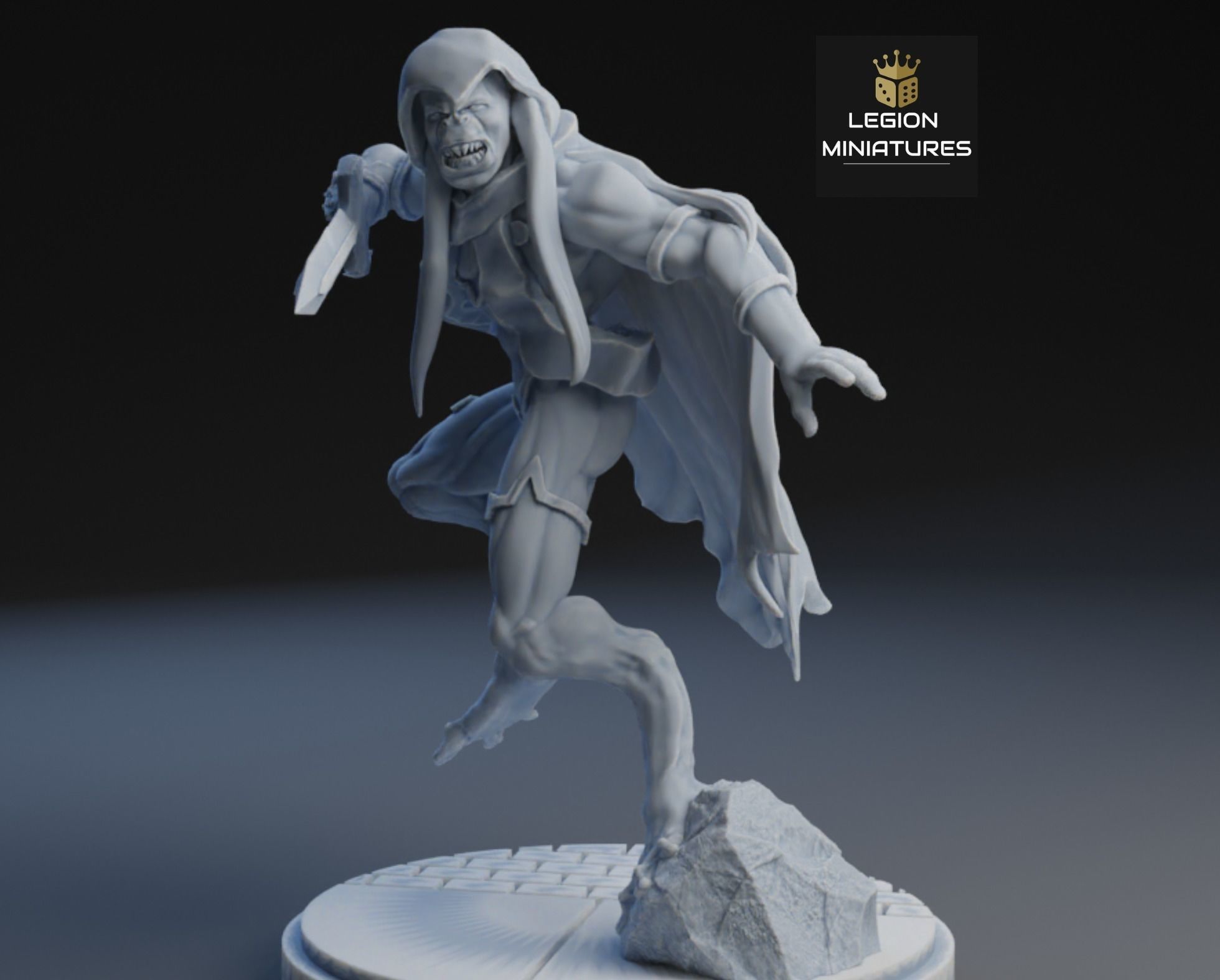 MARVEL CRISIS PROTOCOL GORR PRESUPPORTED INCLUDED 3D print model_2