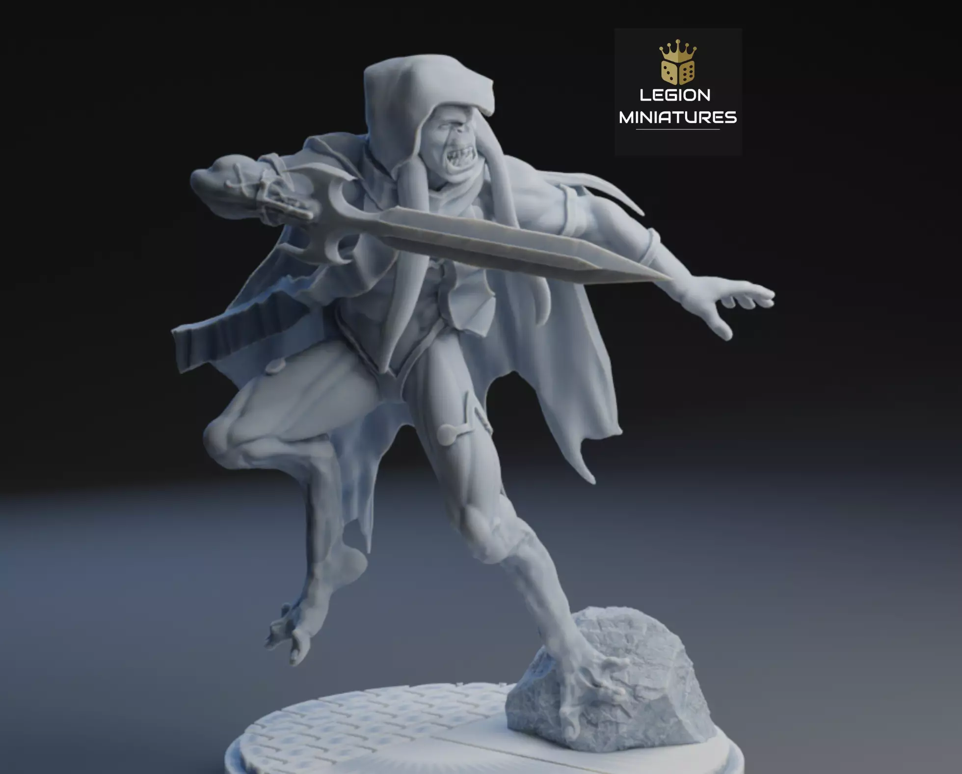 MARVEL CRISIS PROTOCOL GORR PRESUPPORTED INCLUDED 3D print model_0