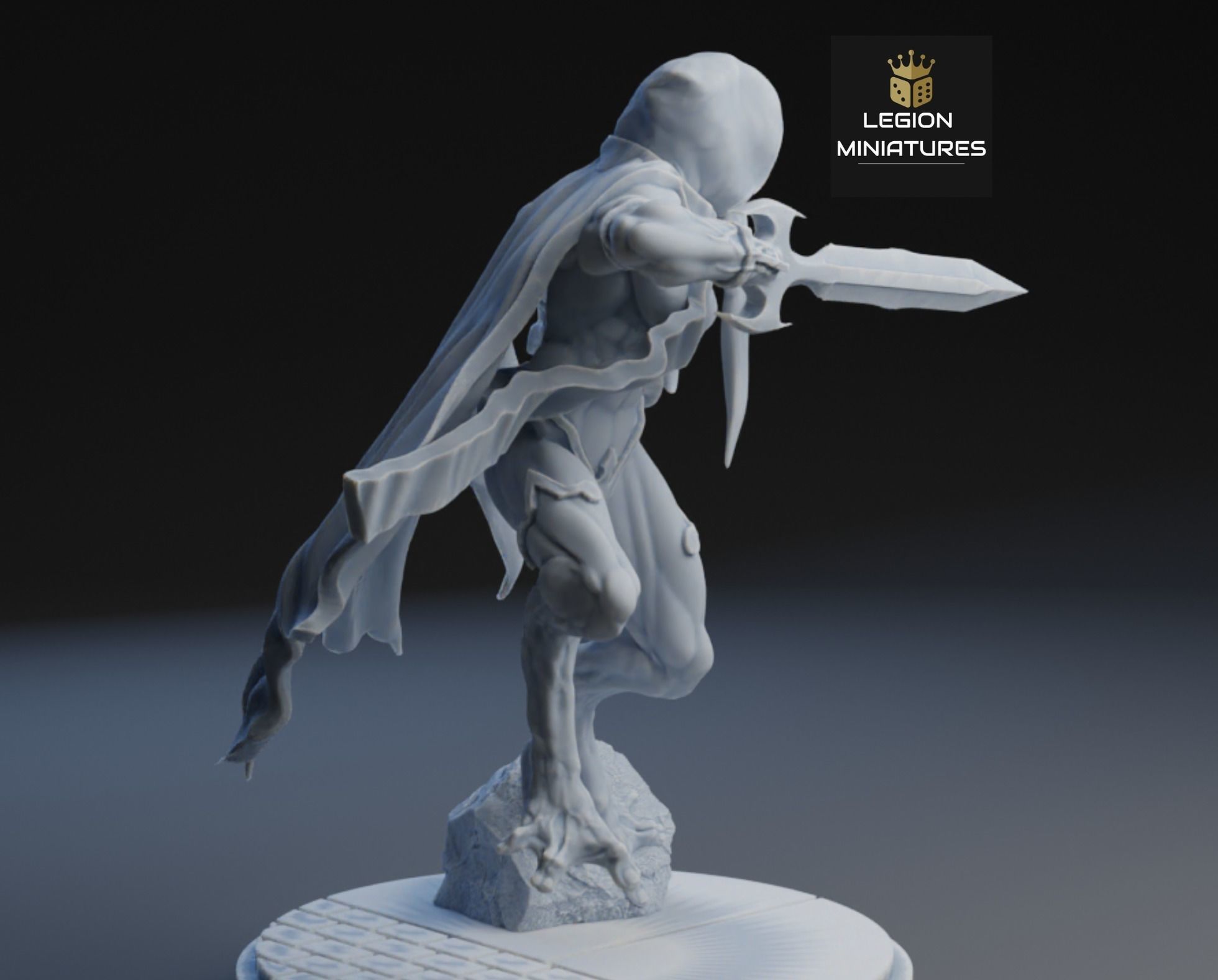 MARVEL CRISIS PROTOCOL GORR PRESUPPORTED INCLUDED 3D print model_1