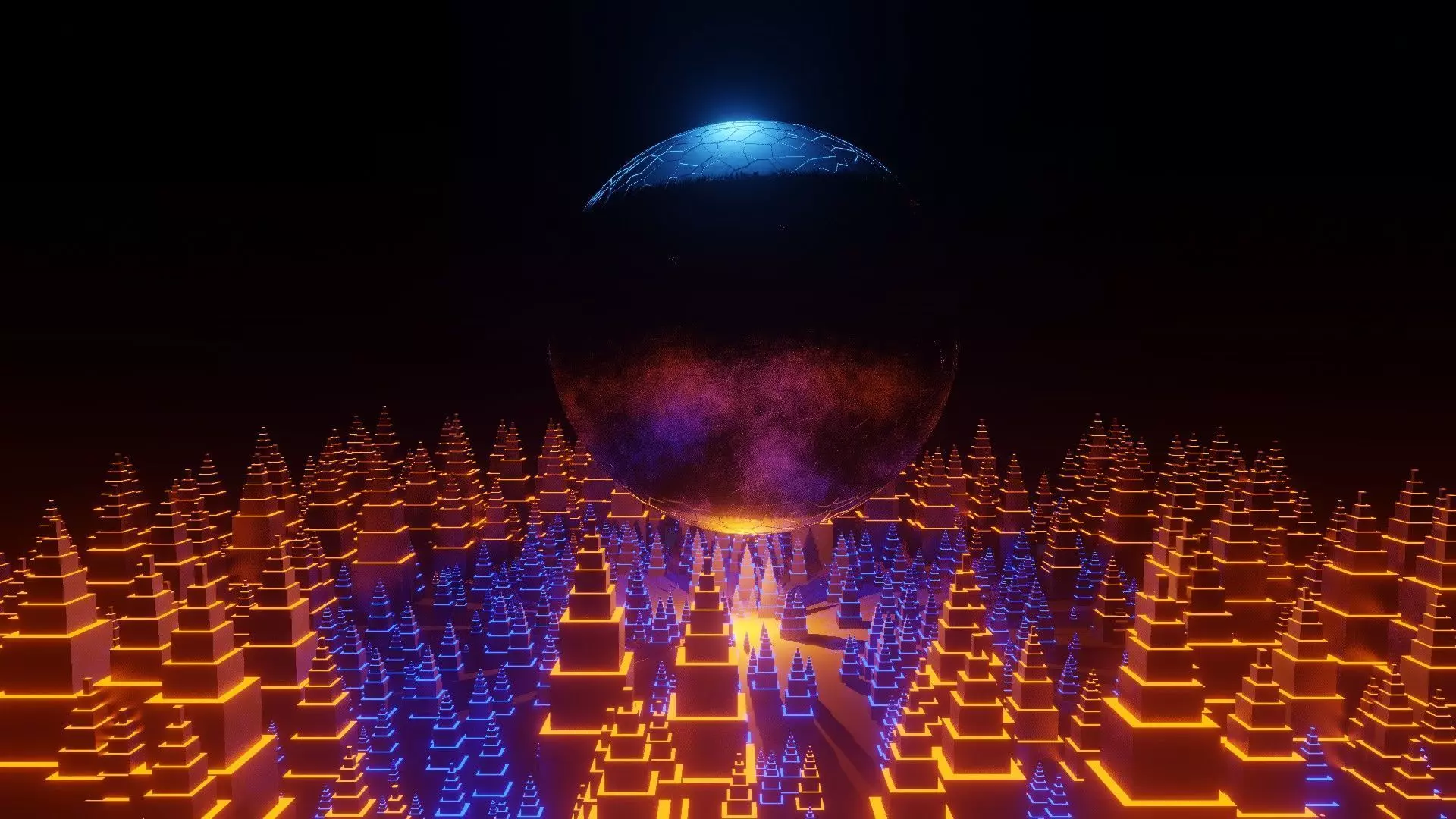 Blender animation 3D model