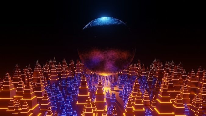 Blender animation  3D model