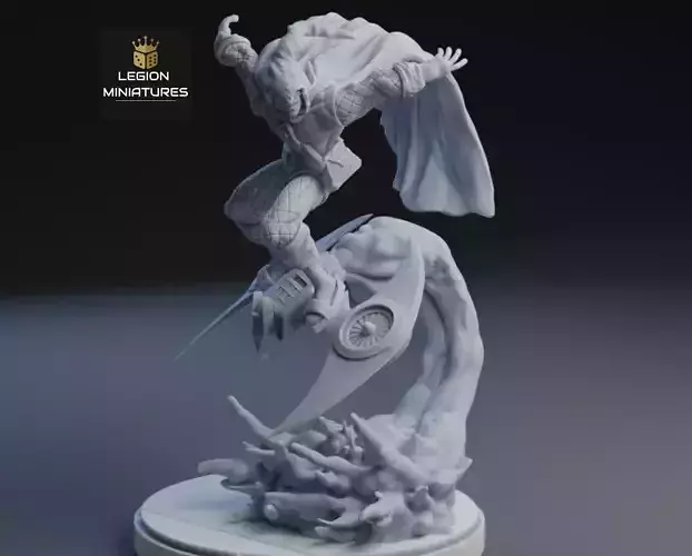 MARVEL CRISIS PROTOCOL HOBGOBLIN PRESUPPORTED INCLUDED