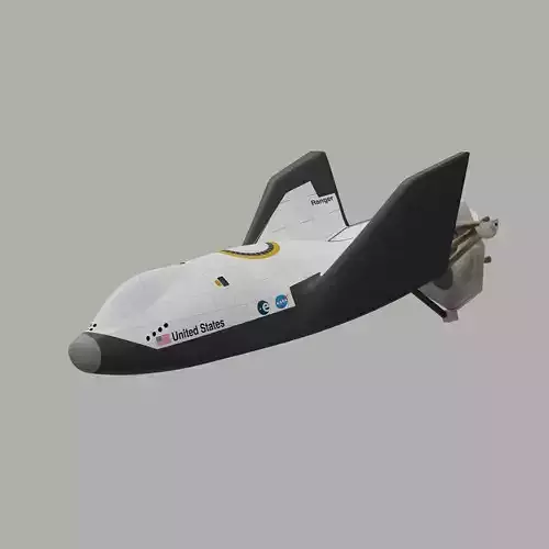 X-38 Crew Return Vehicle 3D model