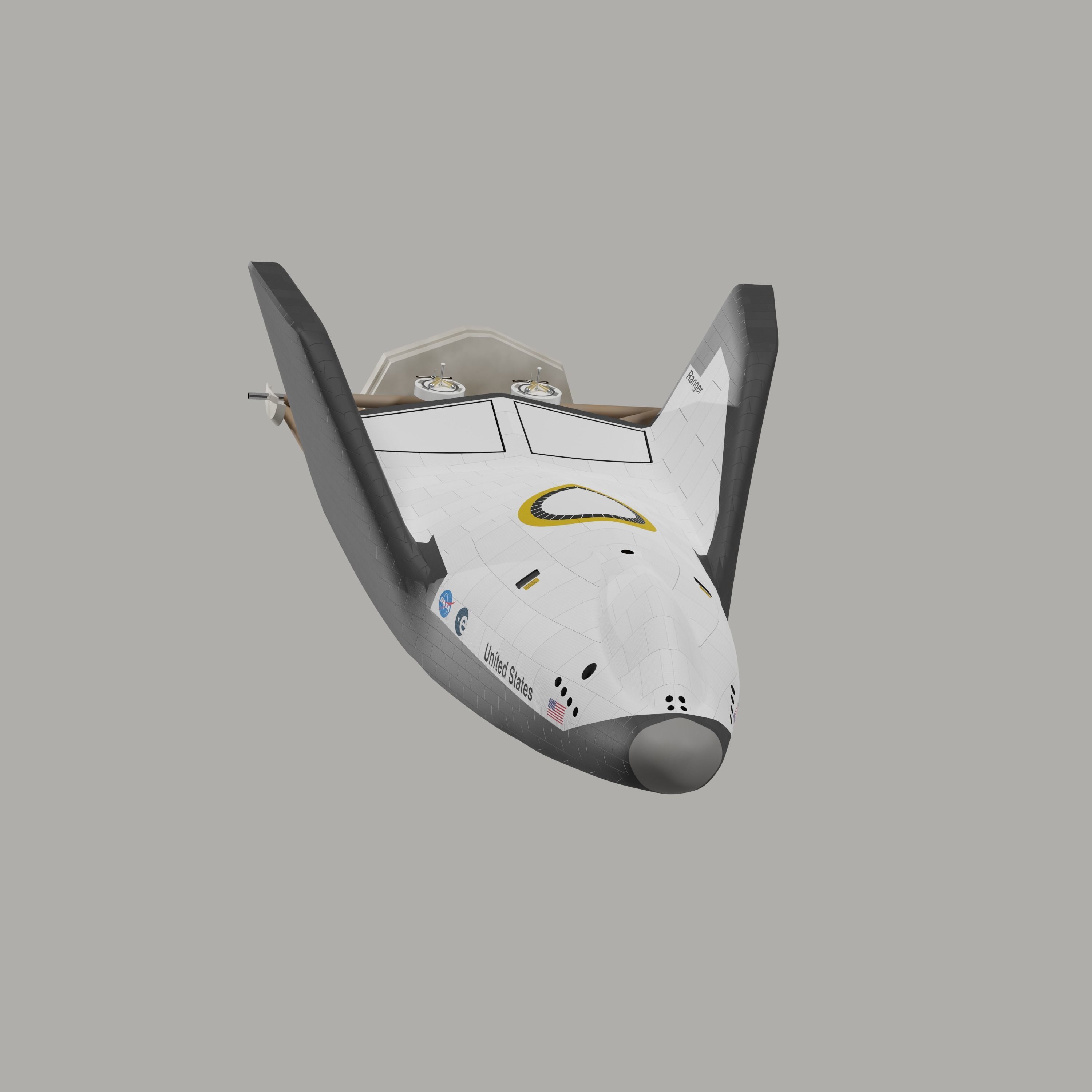 X-38 Crew Return Vehicle 3D model_2