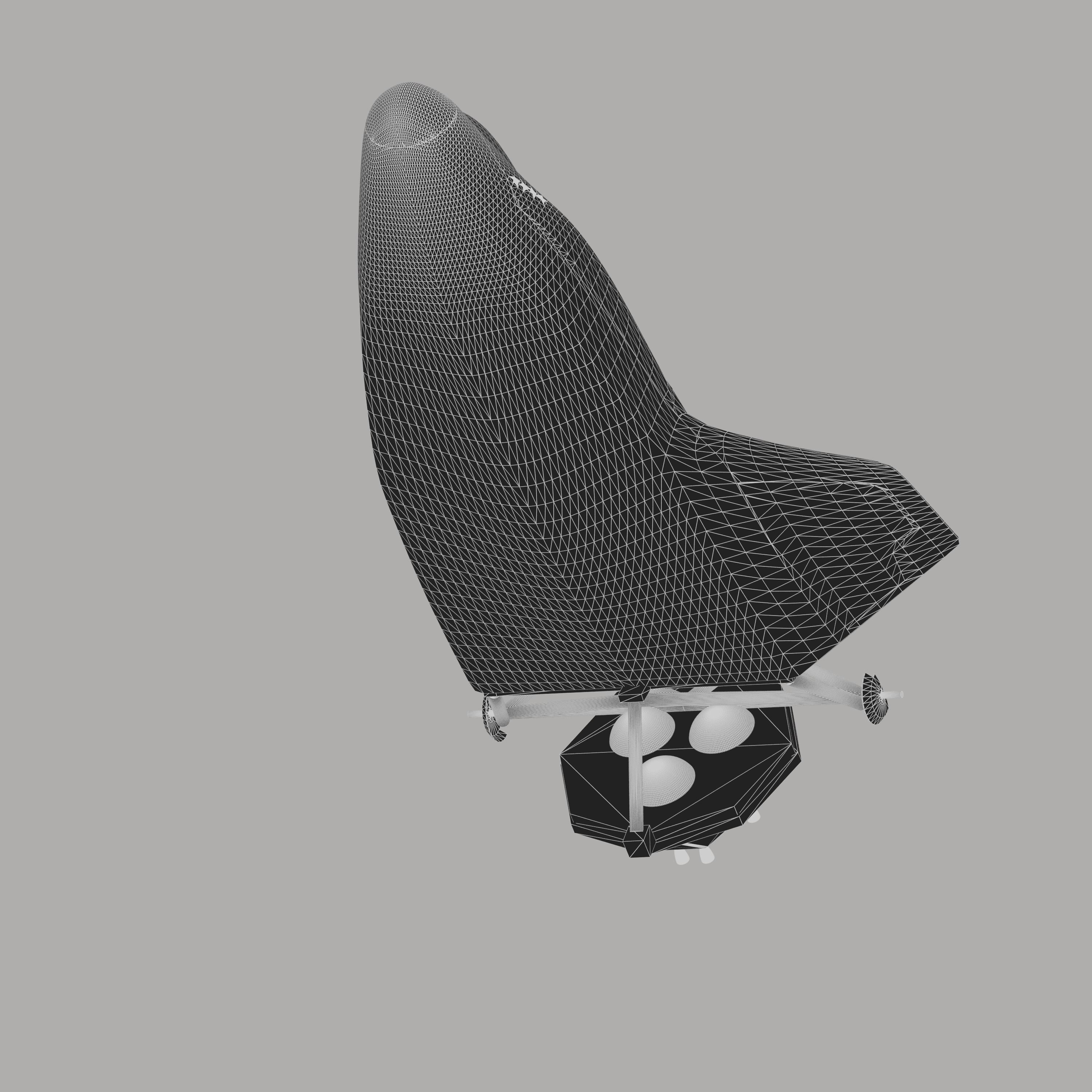 X-38 Crew Return Vehicle 3D model_10