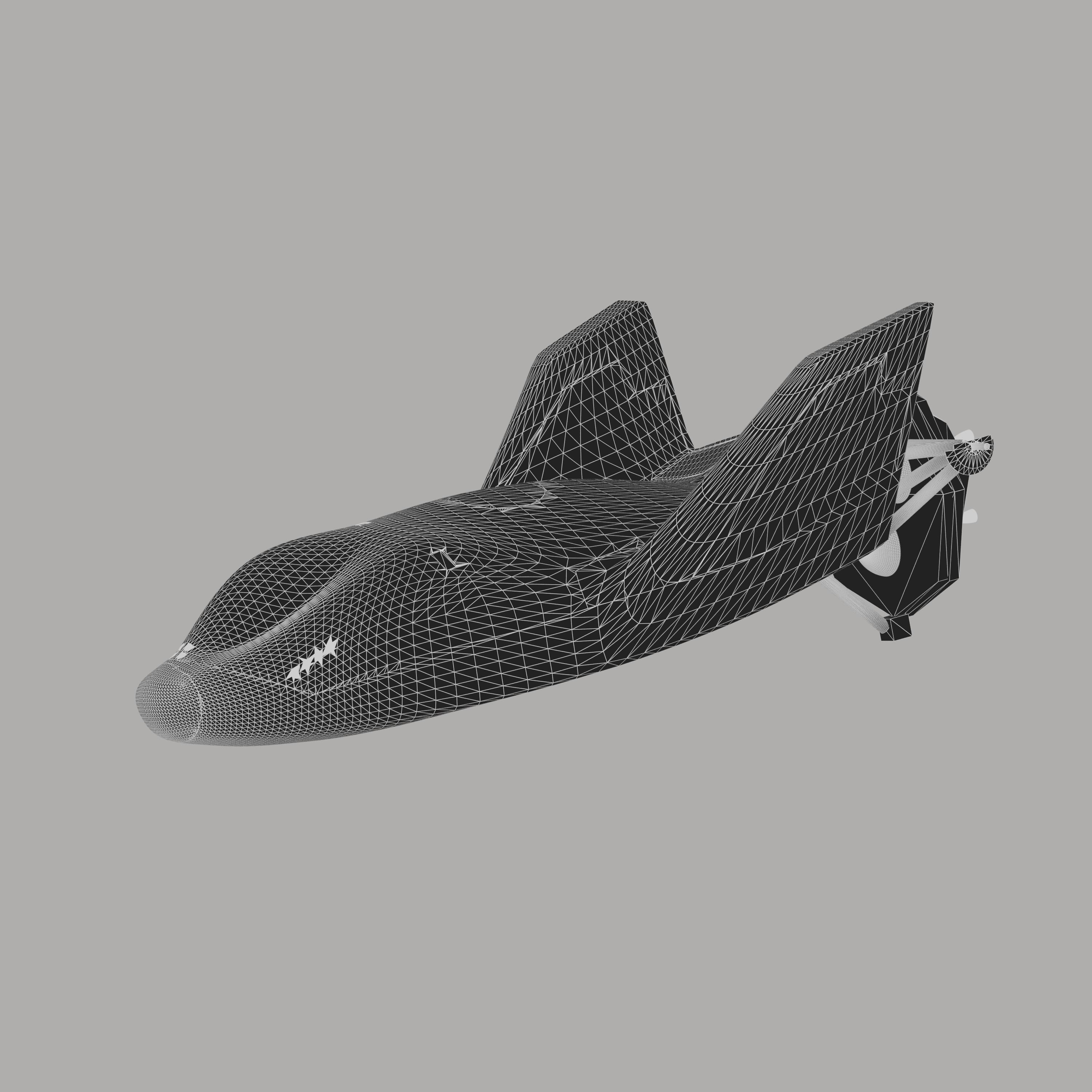 X-38 Crew Return Vehicle 3D model_8