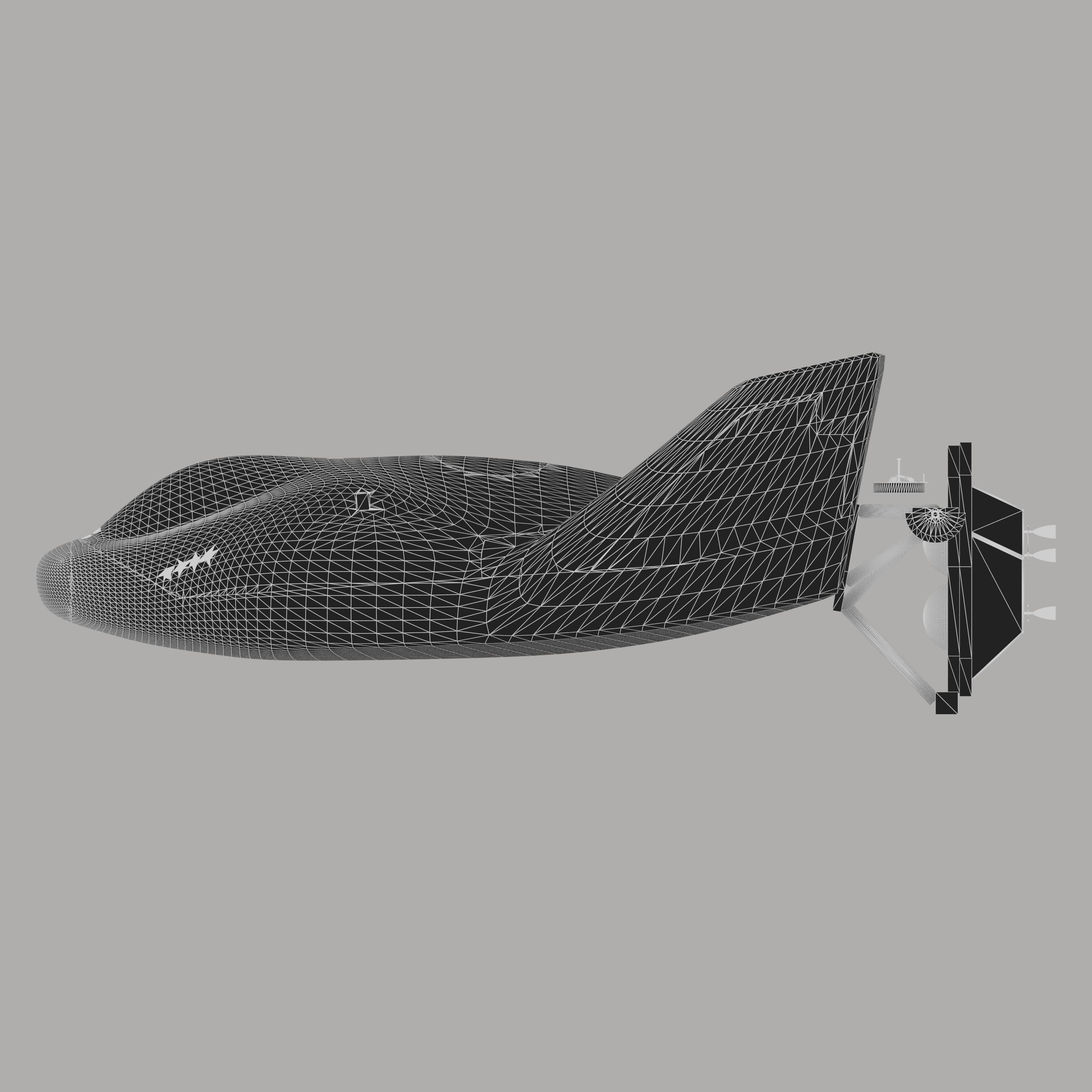 X-38 Crew Return Vehicle 3D model_12